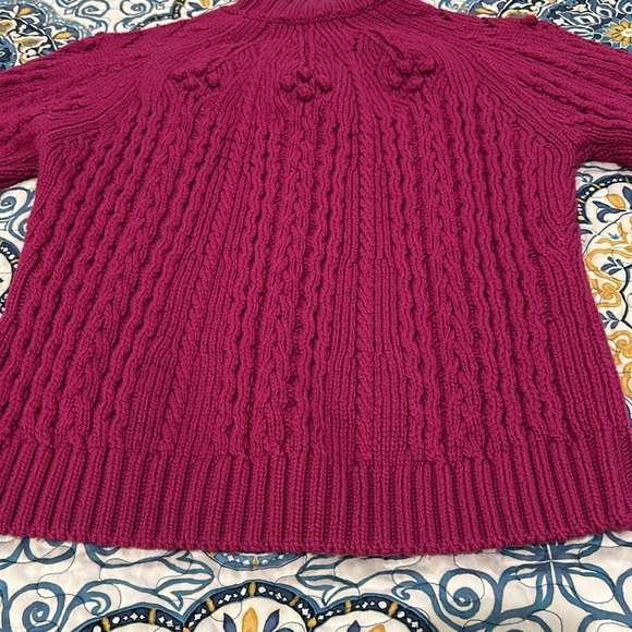 Sezane Aubin Sweater Jumper Magenta - excellent condition - Picture 10 of 12